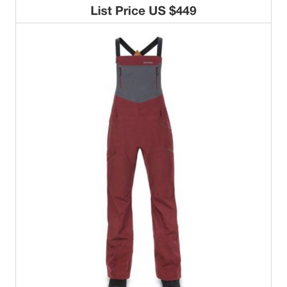 Dakine snowpant gortex bibs